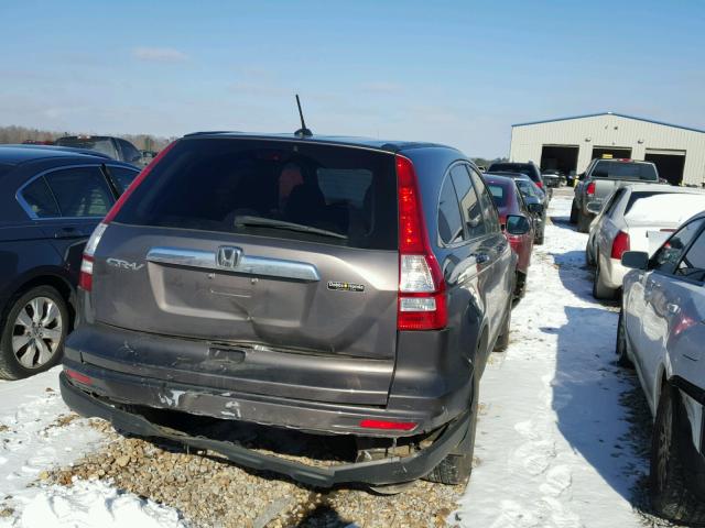 5J6RE3H77BL034587 - 2011 HONDA CR-V EXL GRAY photo 4