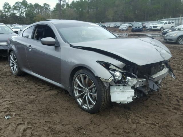 JNKCV64E38M106405 - 2008 INFINITI G37 BASE GRAY photo 1