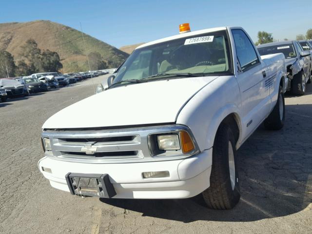 1GCCS1444S8227111 - 1995 CHEVROLET S TRUCK S1 WHITE photo 2