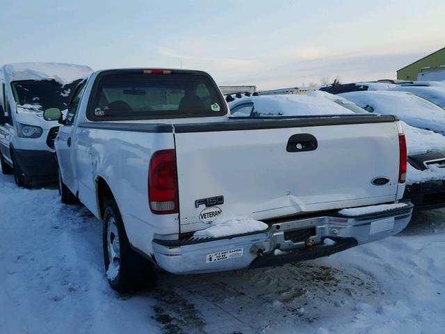 2FTZF1729YCA65954 - 2000 FORD F150 WHITE photo 3