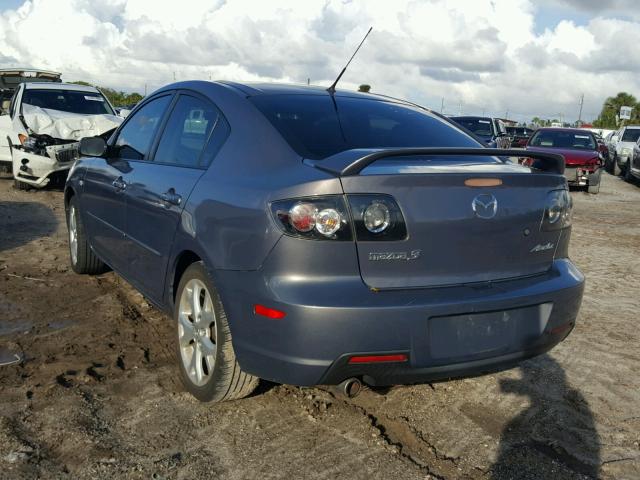 JM1BK32G991199474 - 2009 MAZDA 3 I GRAY photo 3