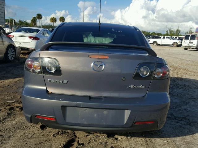 JM1BK32G991199474 - 2009 MAZDA 3 I GRAY photo 9