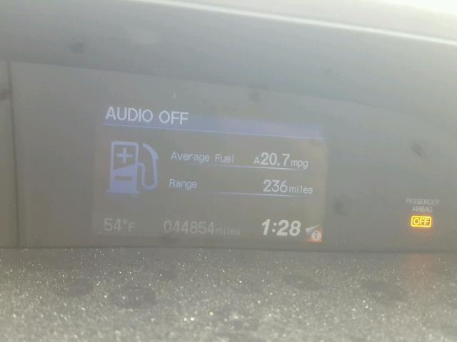 2HGFB2F86CH529001 - 2012 HONDA CIVIC EX შავი ფოტო 8