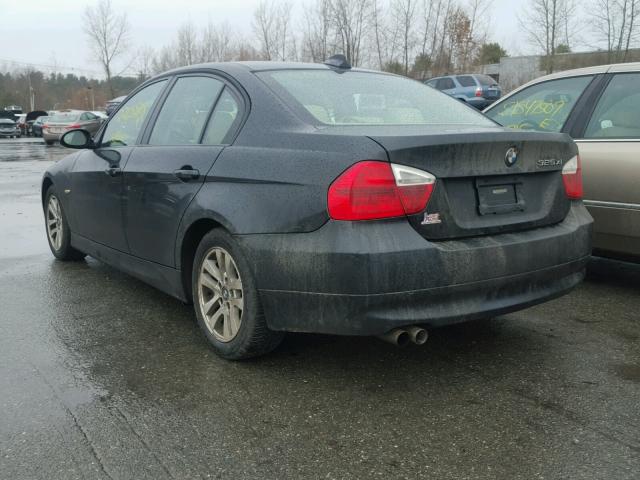 WBAVD13596KV00949 - 2006 BMW 325 XI BLACK photo 3