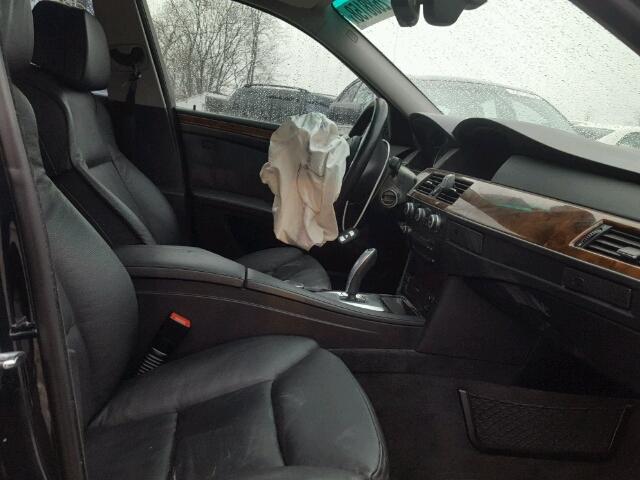 WBANW53518CT53119 - 2008 BMW 550 I BLUE photo 5