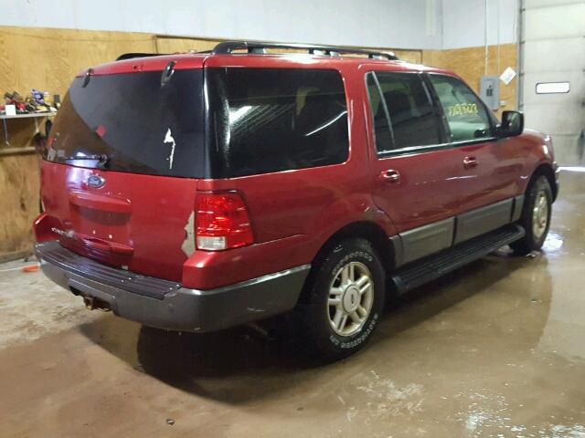 1FMPU16566LA92116 - 2006 FORD EXPEDITION RED photo 4