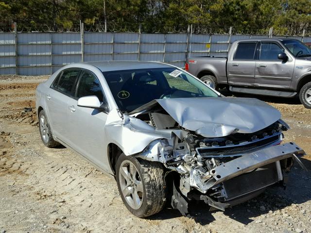 1G1ZC5EBXAF118795 - 2010 CHEVROLET MALIBU 1LT SILVER photo 1