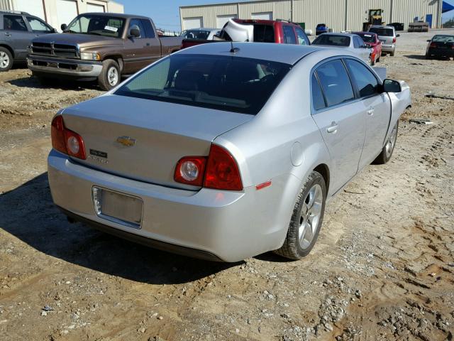 1G1ZC5EBXAF118795 - 2010 CHEVROLET MALIBU 1LT SILVER photo 4