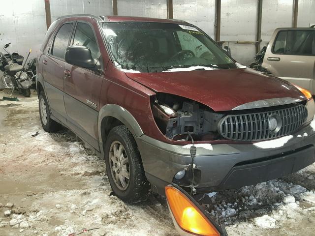 3G5DA03E02S546256 - 2002 BUICK RENDEZVOUS BURGUNDY photo 1