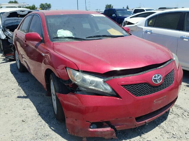 4T1BK46K18U056287 - 2008 TOYOTA CAMRY LE RED photo 1