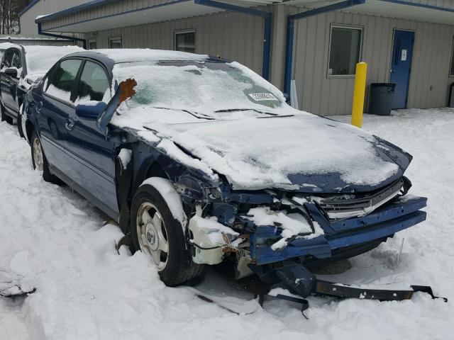 2G1WF52E059193349 - 2005 CHEVROLET IMPALA BLUE photo 1