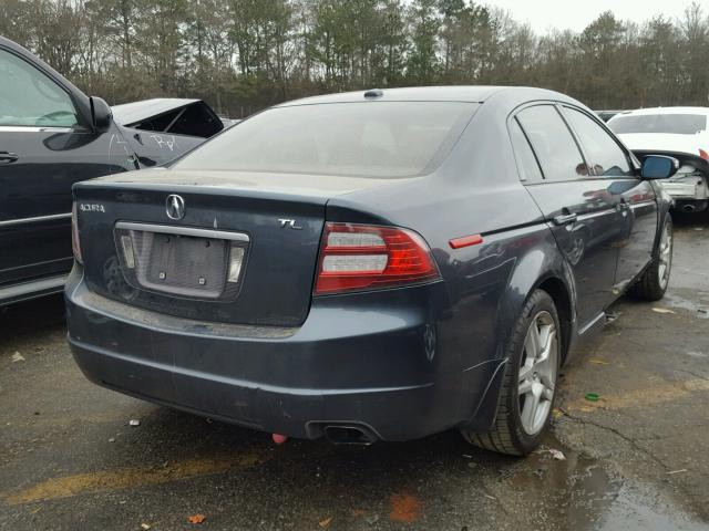 19UUA66227A020184 - 2007 ACURA TL GRAY photo 4