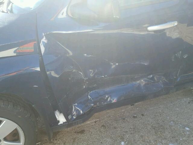 3GNDA13D37S601402 - 2007 CHEVROLET HHR LS BLUE photo 9