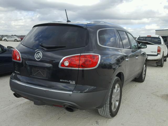 5GAER23DX9J175242 - 2009 BUICK ENCLAVE CX BLACK photo 4