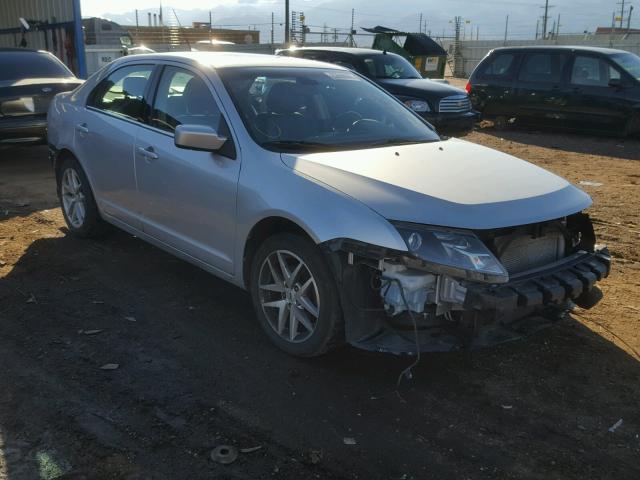 3FAHP0JA6CR411550 - 2012 FORD FUSION SEL SILVER photo 1