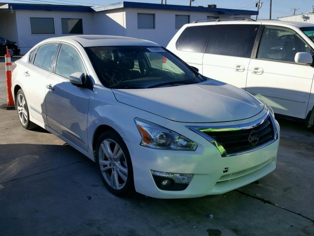 1N4BL3AP4EC280403 - 2014 NISSAN ALTIMA 3.5 WHITE photo 1