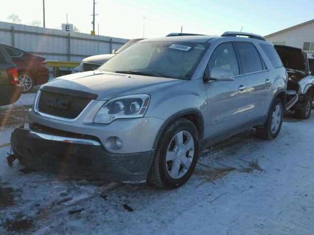 1GKER33747J131818 - 2007 GMC ACADIA SLT SILVER photo 2