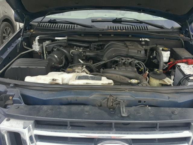 1FMEU64EX7UA57940 - 2007 FORD EXPLORER E BLUE photo 7