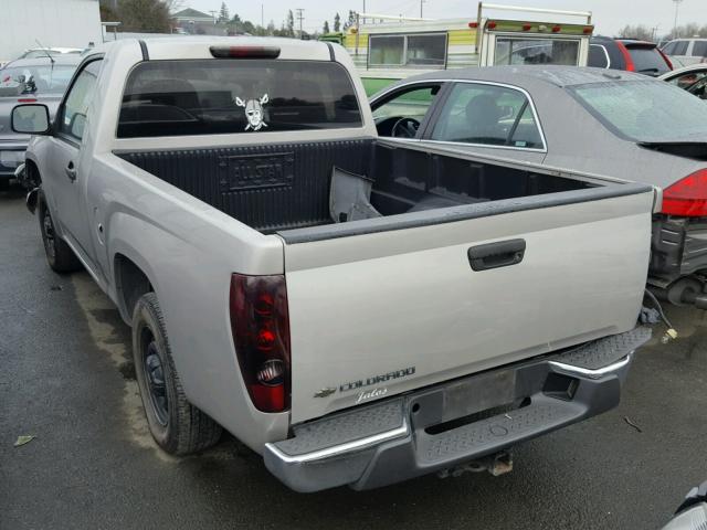 1GCCS149178185001 - 2007 CHEVROLET COLORADO TAN photo 3