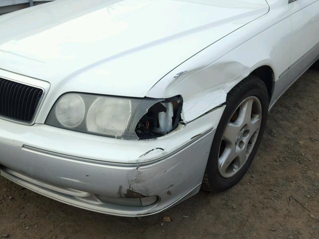 JNKBY31A6YM302342 - 2000 INFINITI Q45 BASE WHITE photo 9