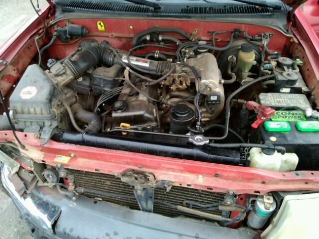 4TANM92N3YZ647230 - 2000 TOYOTA TACOMA PRE RED photo 7