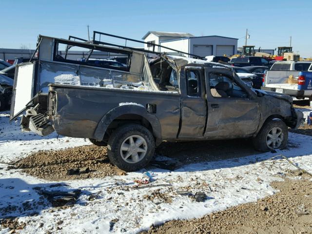 1N6DD26S02C347627 - 2002 NISSAN FRONTIER K GRAY photo 9