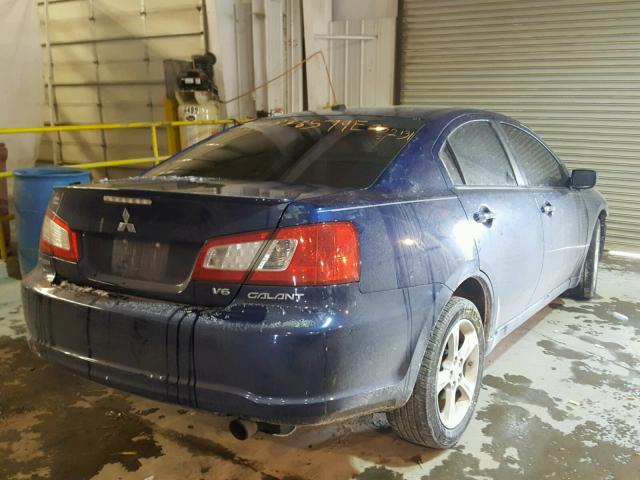 4A3AB46S79E002131 - 2009 MITSUBISHI GALANT SPO BLUE photo 4