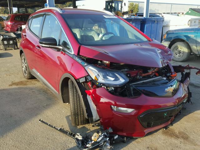 1G1FX6S07H4145023 - 2017 CHEVROLET BOLT EV PR RED photo 1