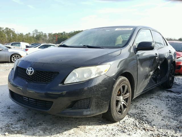 JTDBL40E29J044947 - 2009 TOYOTA COROLLA BA BLACK photo 2