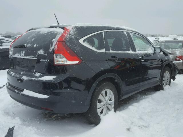 2HKRM4H75EH684526 - 2014 HONDA CR-V EXL BLACK photo 4