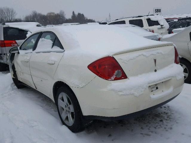 1G2ZG58N474145128 - 2007 PONTIAC G6 BASE WHITE photo 3