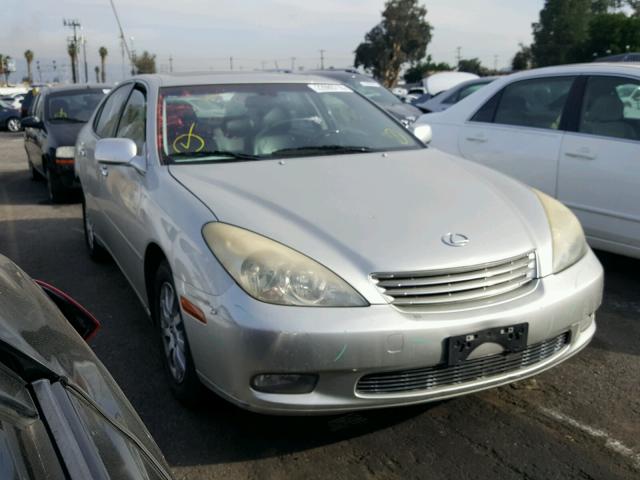 JTHBF30G636002650 - 2003 LEXUS ES 300 SILVER photo 1