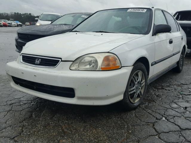 JHMEJ6577VS021711 - 1997 HONDA CIVIC LX WHITE photo 2