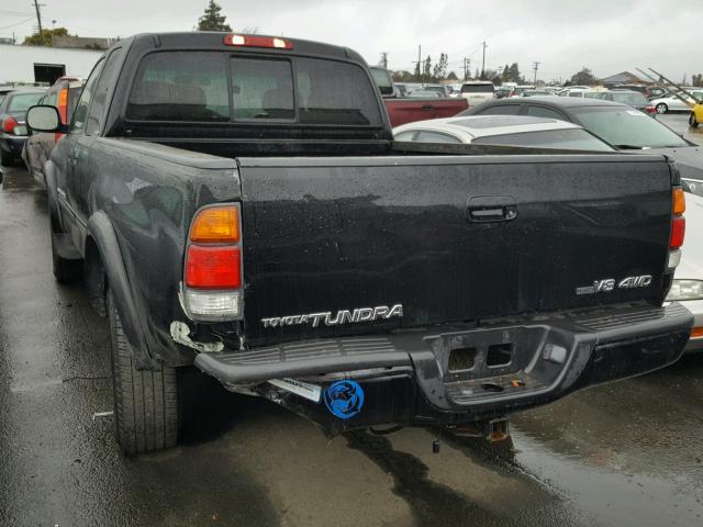 5TBBT48121S215620 - 2001 TOYOTA TUNDRA ACC BLACK photo 3