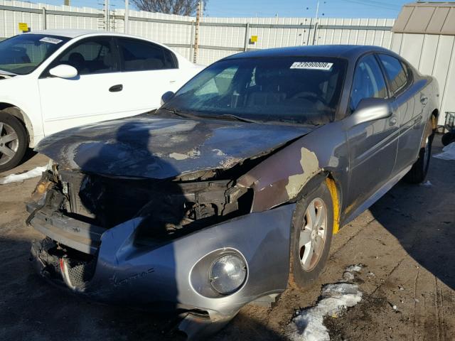 2G2WP552481107070 - 2008 PONTIAC GRAND PRIX GRAY photo 2