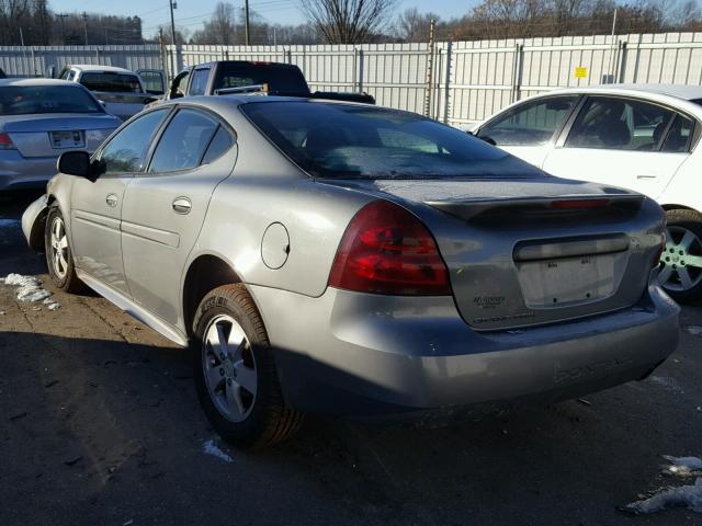 2G2WP552481107070 - 2008 PONTIAC GRAND PRIX GRAY photo 3