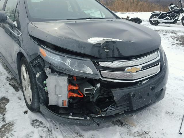 1G1RD6E47FU118034 - 2015 CHEVROLET VOLT GRAY photo 9