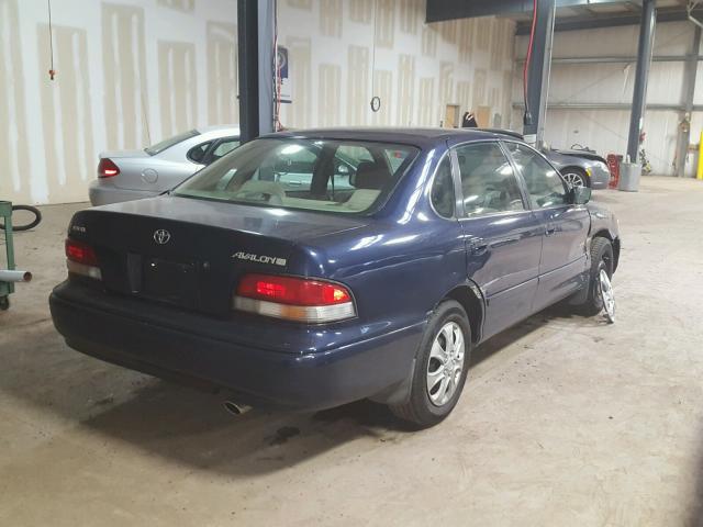 4T1BF12B1VU204622 - 1997 TOYOTA AVALON XL BLUE photo 4