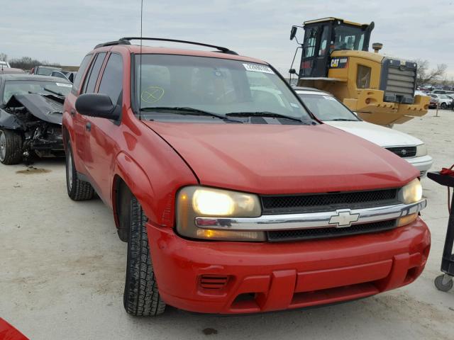 1GNDS13S222183415 - 2002 CHEVROLET TRAILBLAZE RED photo 1