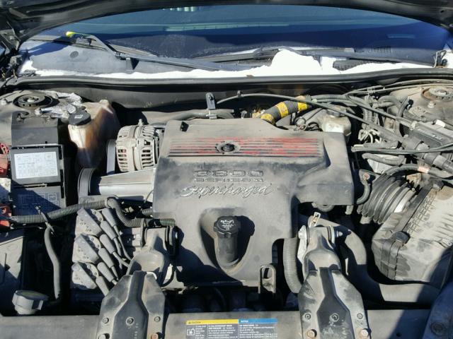 2G1WZ121859174707 - 2005 CHEVROLET MONTE CARL BLACK photo 7