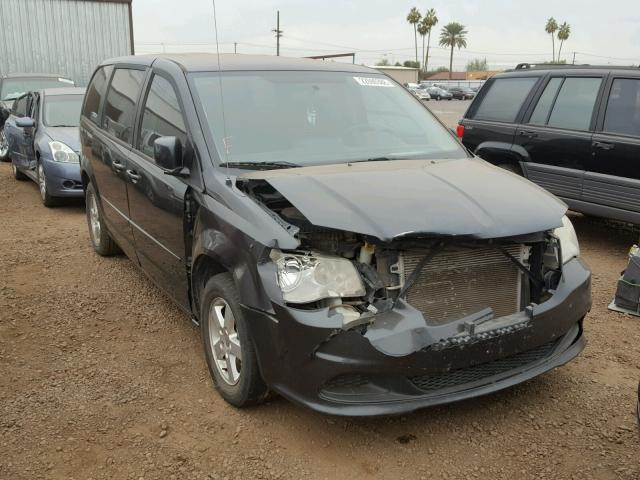 2D4RN3DG7BR658721 - 2011 DODGE GRAND CARA CHARCOAL photo 1