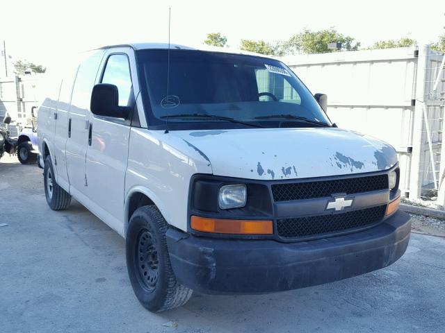 1GCFG15X631103858 - 2003 CHEVROLET EXPRESS G1 WHITE photo 1