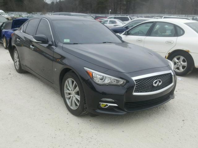 JN1BV7AR9EM691385 - 2014 INFINITI Q50 BASE BLACK photo 1