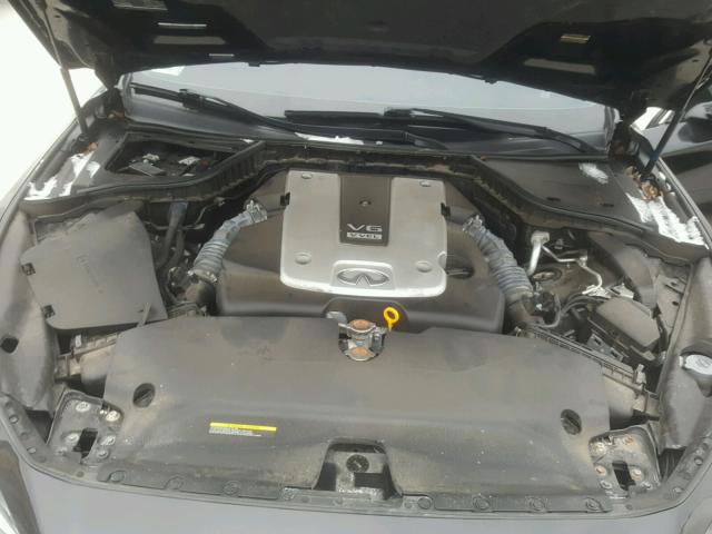 JN1BV7AR9EM691385 - 2014 INFINITI Q50 BASE Чорний фото 7