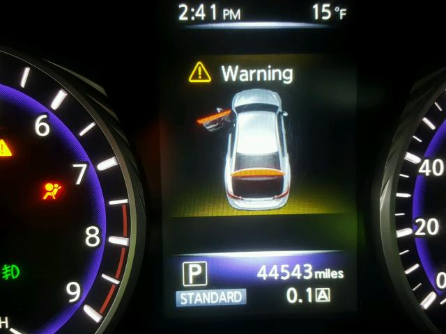 JN1BV7AR9EM691385 - 2014 INFINITI Q50 BASE Чорний фото 8