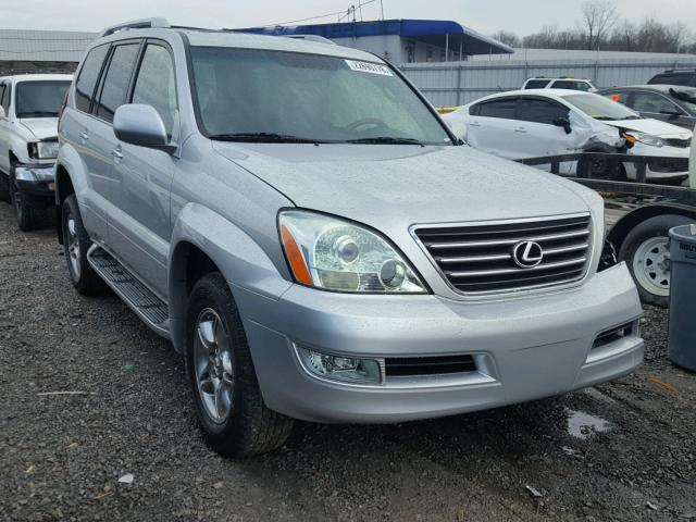 JTJBT20X380155904 - 2008 LEXUS GX 470 SILVER photo 1