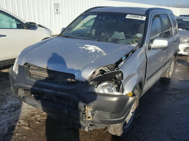 JHLRD78884C021880 - 2004 HONDA CR-V EX SILVER photo 2