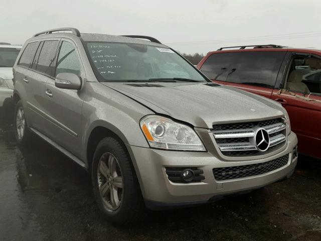 4JGBF71E27A165364 - 2007 MERCEDES-BENZ GL 450 4MA SILVER photo 1