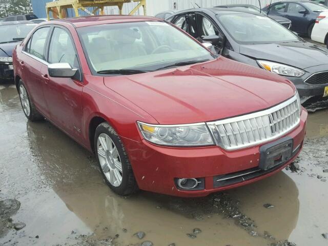 3LNHM26T98R613746 - 2008 LINCOLN MKZ RED photo 1