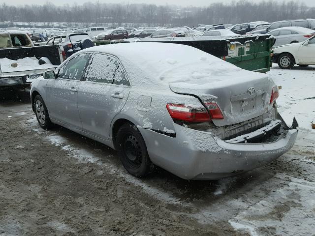 4T1BE46K77U516266 - 2007 TOYOTA CAMRY NEW SILVER photo 3